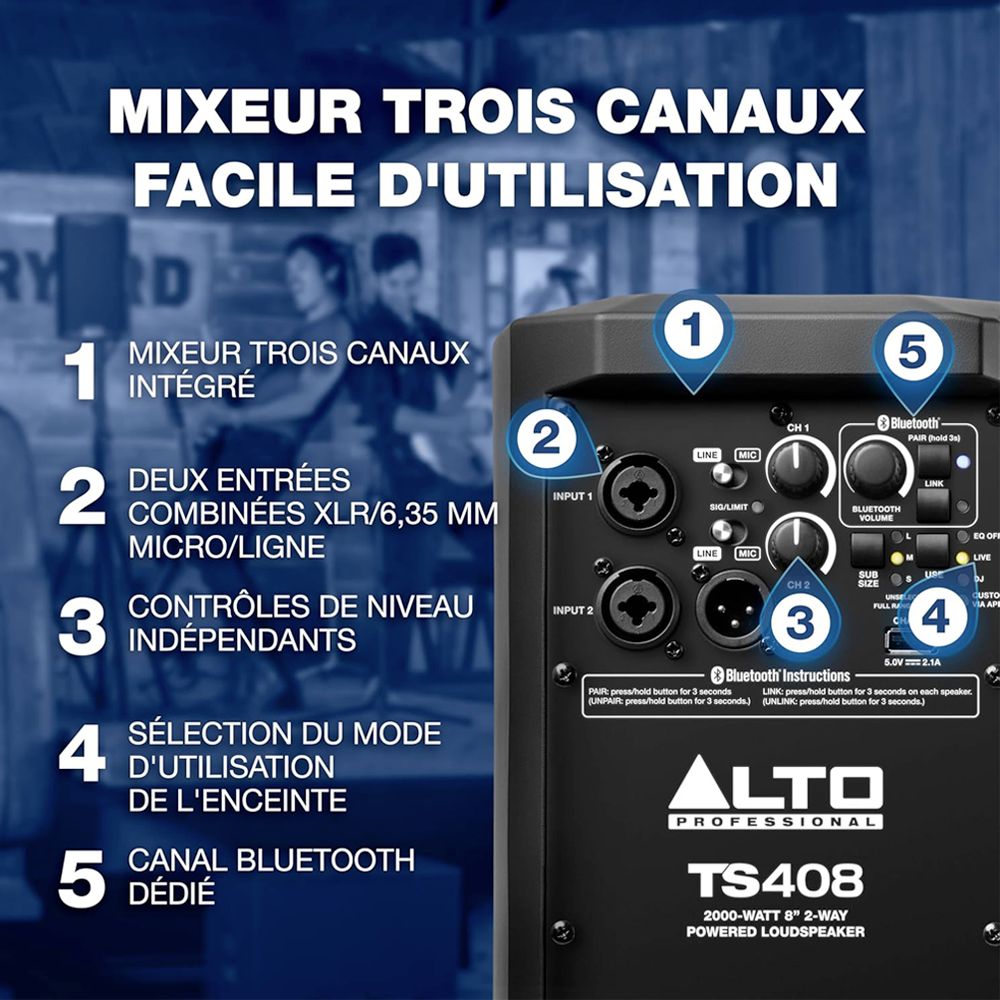 ENCEINTE BLUETOOTH 2000W – Image 8