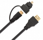 Câble Mini-HDMI Micro-HDMI / HDMI 1m en location