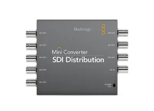 Blackmagic Mini Converted SDI Distribution 8 SDI out en location