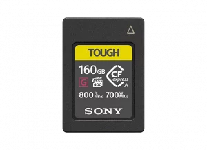 Carte Memoire Sony Tough CF Express Type A 160 GB 800MB/sec