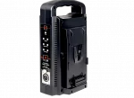 Chargeur Double V-Lock Marque Baxxtar avec indicateurs led en location