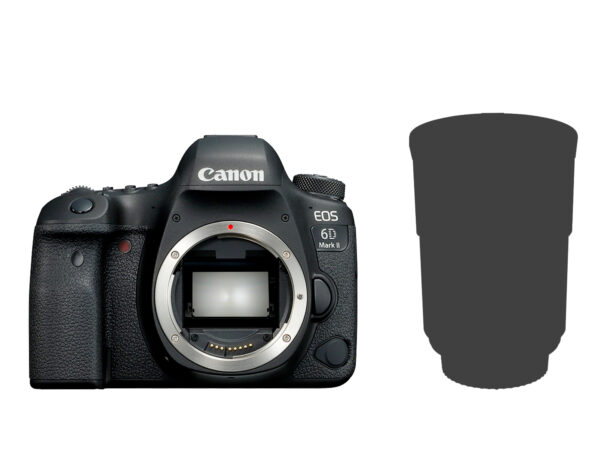 Canon 6D Mk II + objectif en location